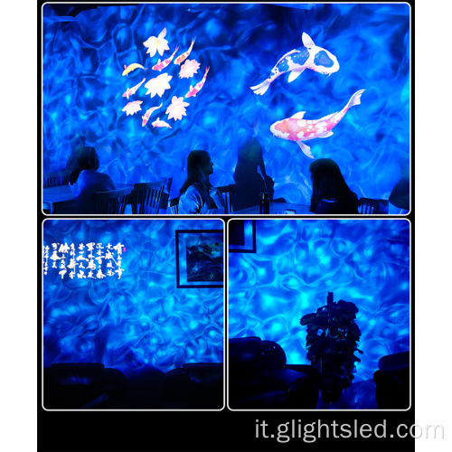 KTV Park Room Decoration Dynamic Acqua Proiezione di proiezione Lampada di proiezione pubblicitaria